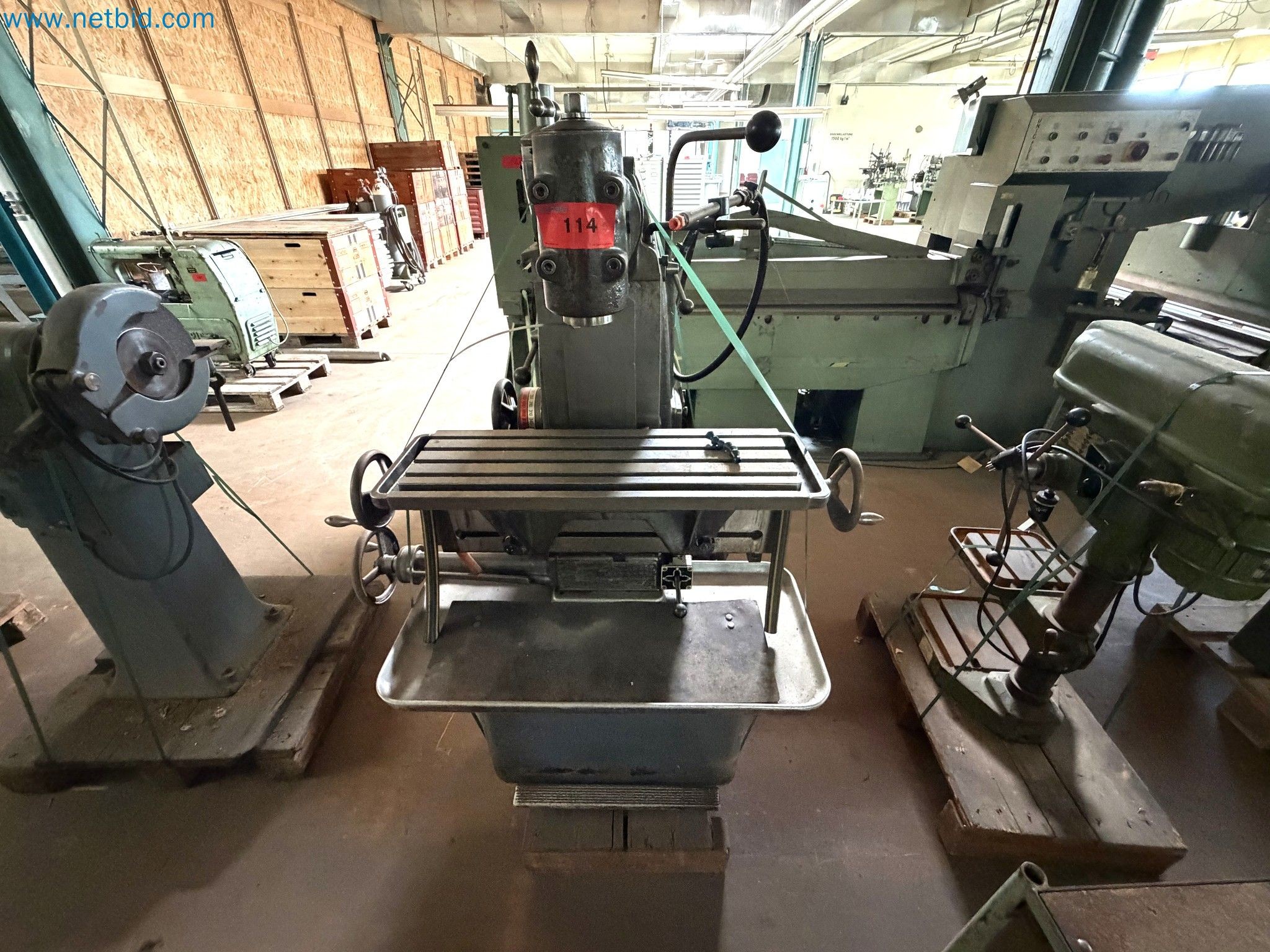 Universal-Fräsmaschine Schaublin 13